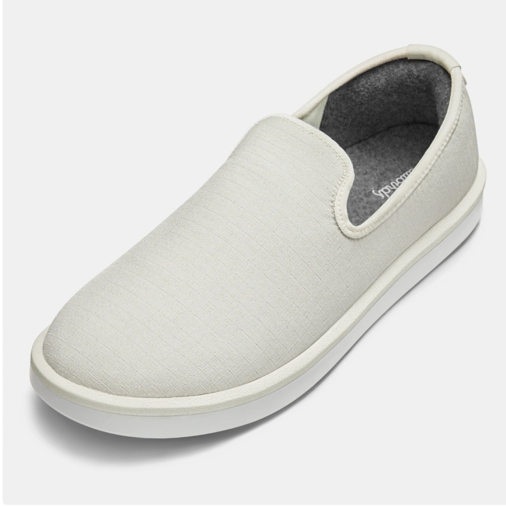 Women's Allbirds White Wool Lounger, Size 6